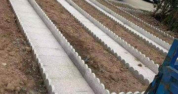 榆林芝麻白花边石