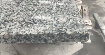 榆林芝麻白楼梯踏步 芙蓉白