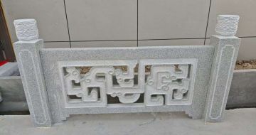 榆林芝麻白河道栏杆 桥栏杆