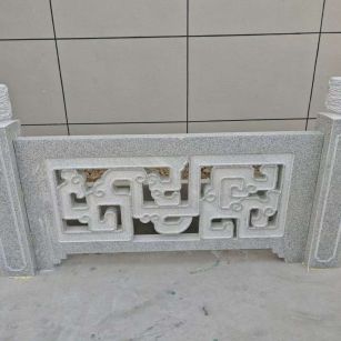 榆林芝麻白河道栏杆 桥栏杆