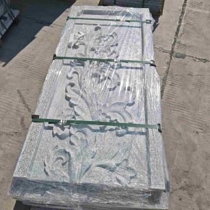 榆林芝麻白别墅外墙雕刻版