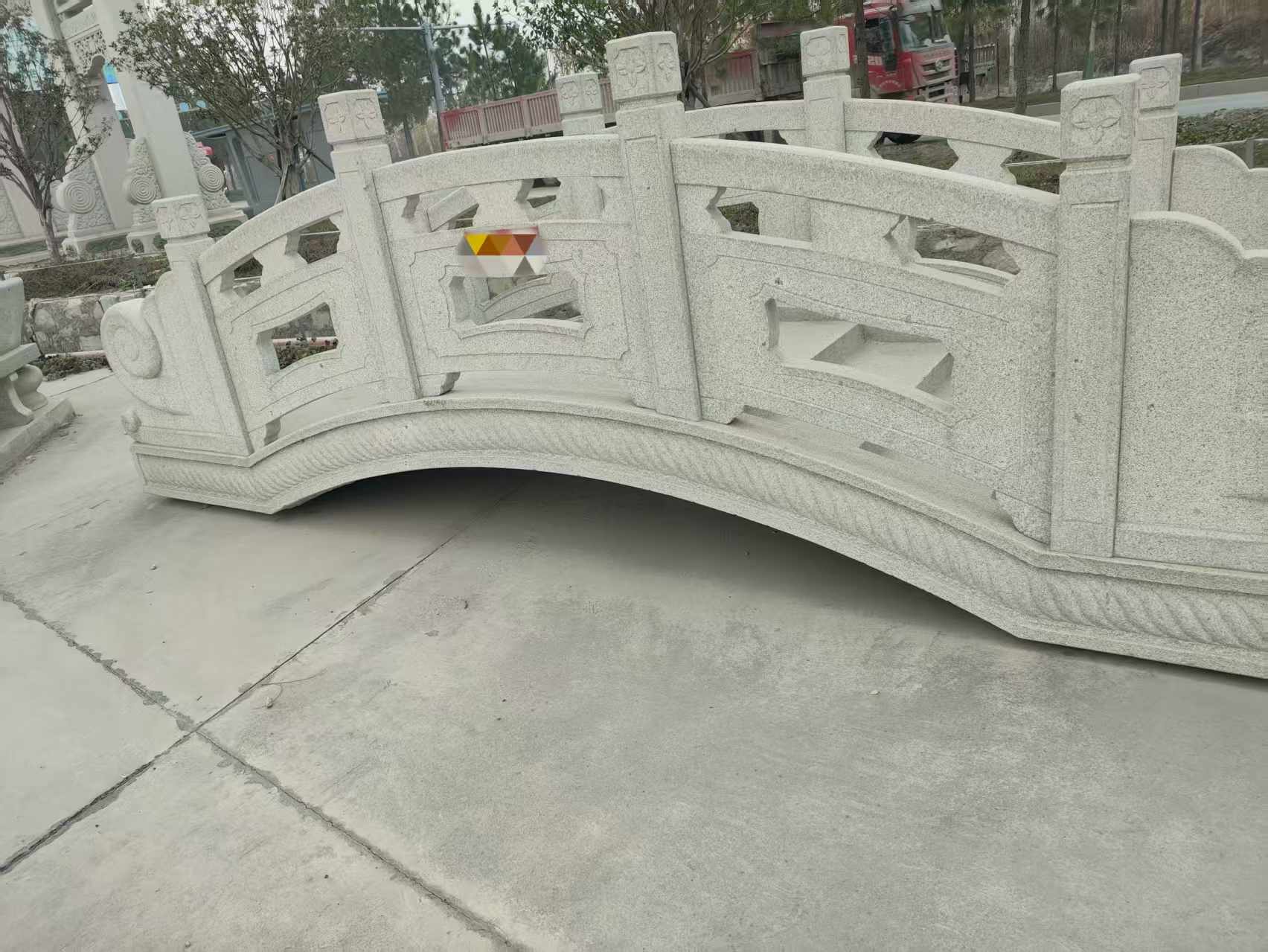 榆林芝麻白拱桥，石桥