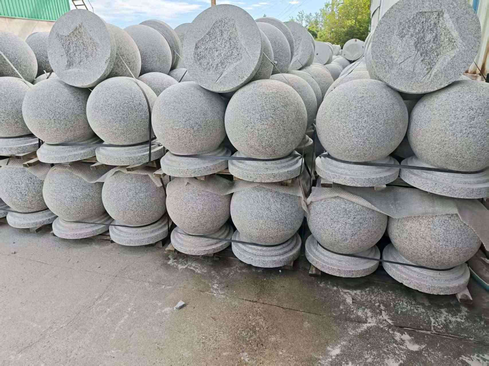 榆林圆球石球挡车球