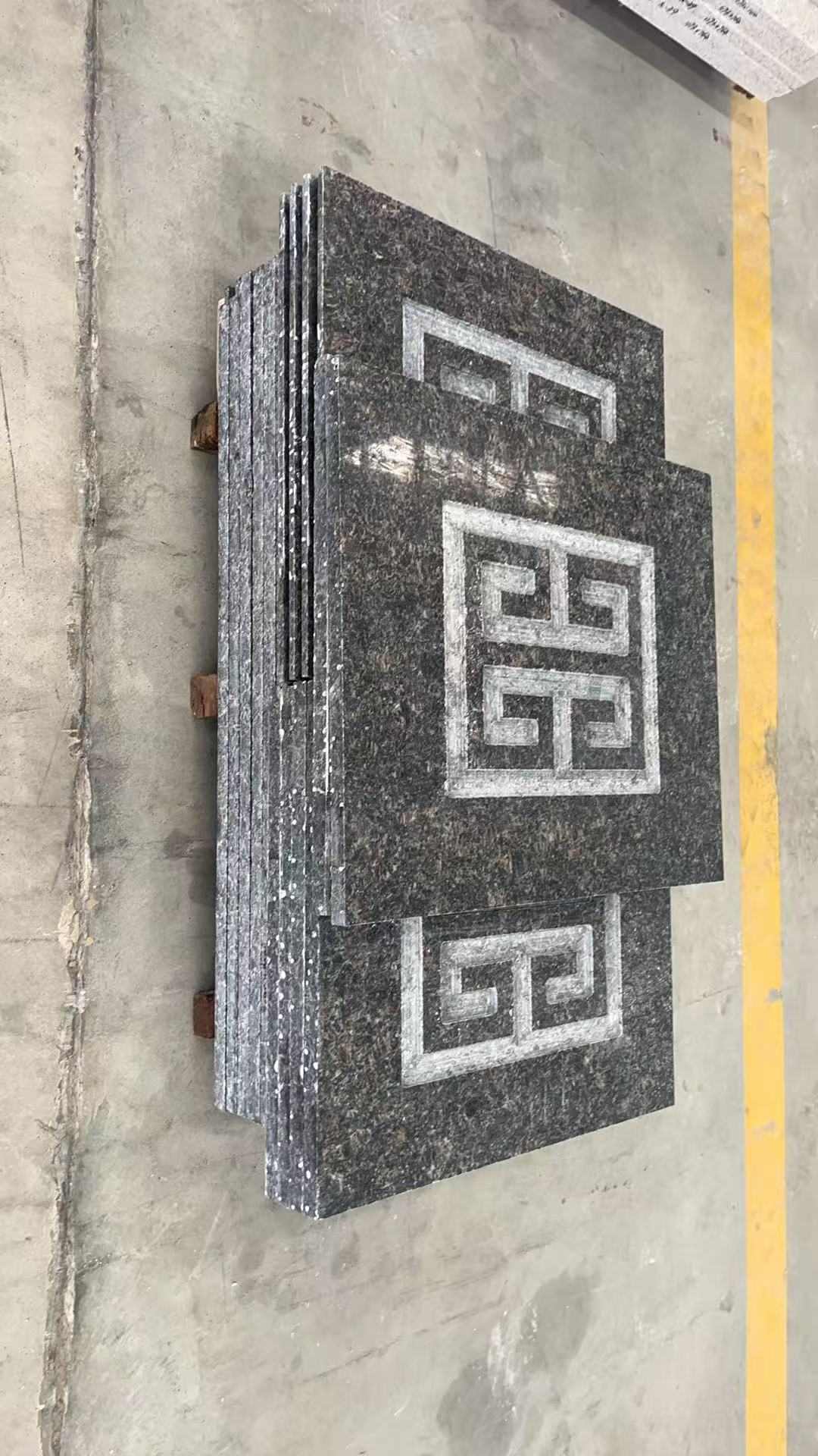 榆林英国棕回纹雕刻版
